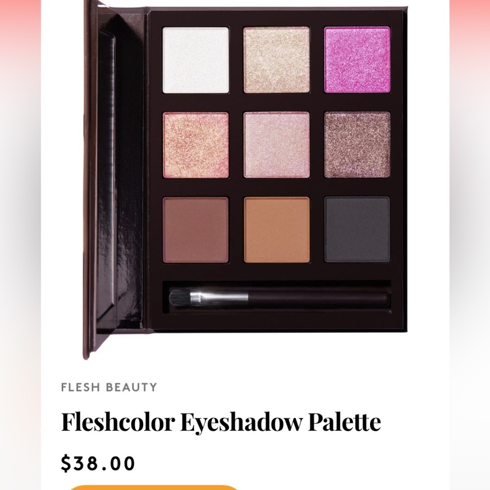 Flesh eyeshadow pallets